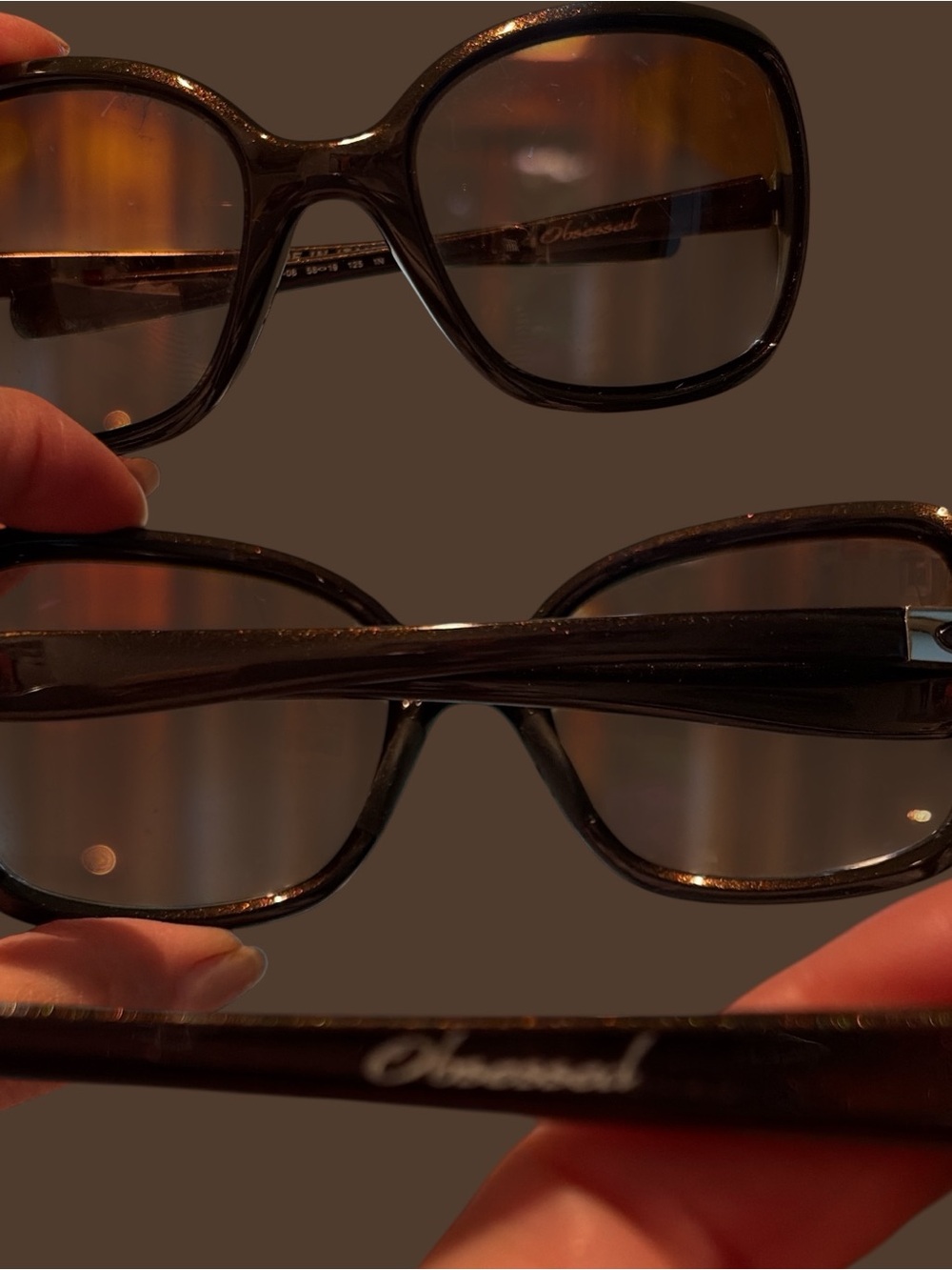 Oakley Women's Oversized Brown Tortoiseshell Sunglasses